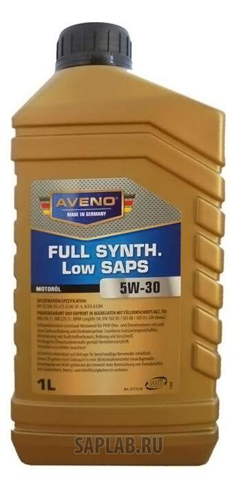 Купить AVENO 3011502001 Моторное масло Aveno FS Low Saps 5W-30 1л