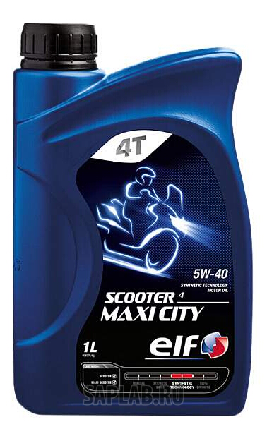 Купить ELF 194968 Моторное масло elf Scooter 4 Maxi City 5W-40 1л