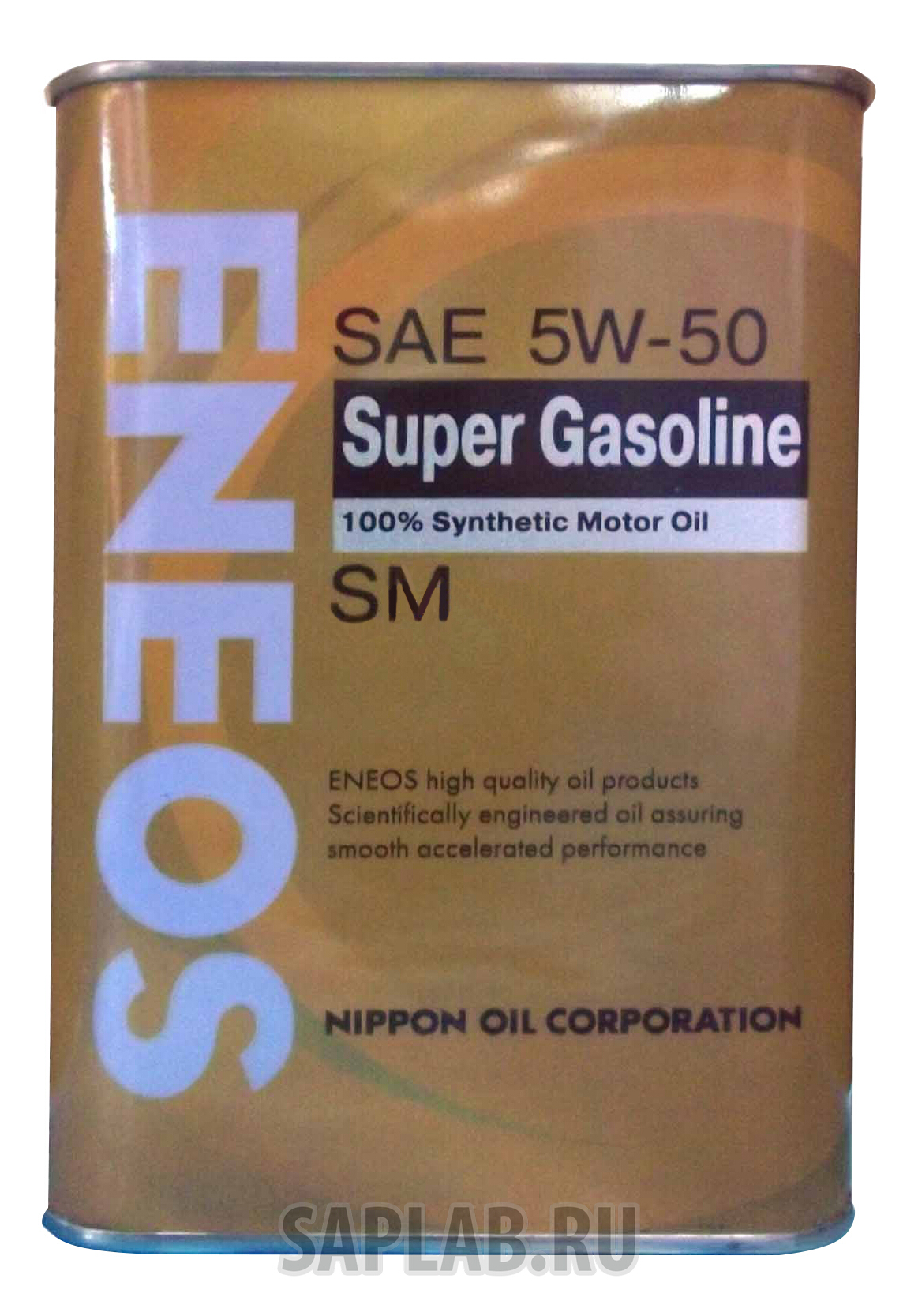 Купить ENEOS 8801252021230 Моторное масло Eneos Super Gasoline Synthetic SAE 5W-50 0,946л