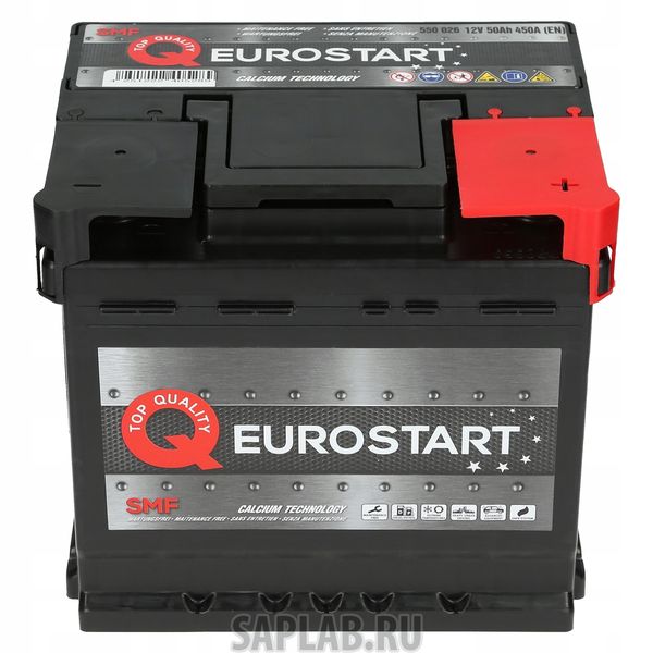 Купить EUROSTART EU600 Аккумулятор Eurostart 60ah  Eu600 L+  (+/-)  12v 500a En  242х175х190 EU600