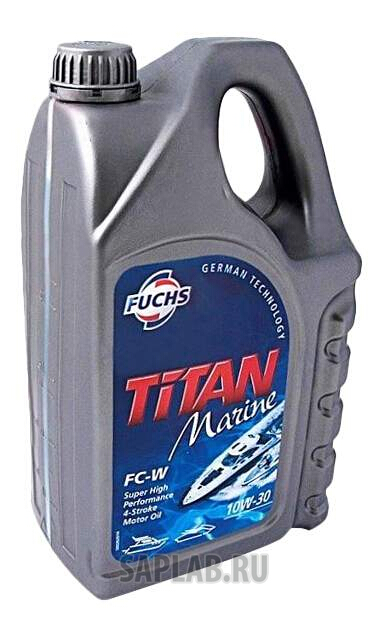 Купить FUCHS 121224 Моторное масло Fuchs Titan Marine FC-W 10W-30 5л