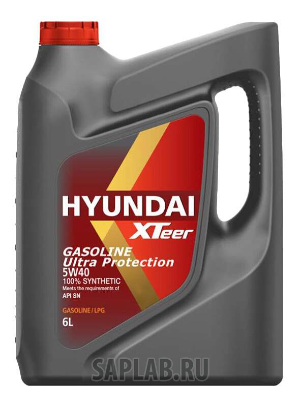 Купить HYUNDAI-KIA 1061126 Моторное масло Hyundai-KIA Gasoline Ultra Protection 5W-40 6л