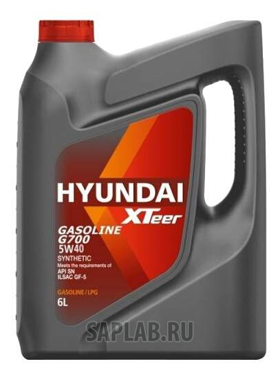 Купить HYUNDAI-KIA 1061136 Моторное масло Hyundai-KIA Gasoline 700 5W-40 6л