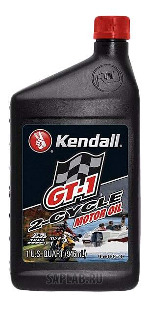 Купить KENDALL 75731725331 Моторное масло Kendall GT-1 2-Cycle Lubricant TC-W3 0,946л
