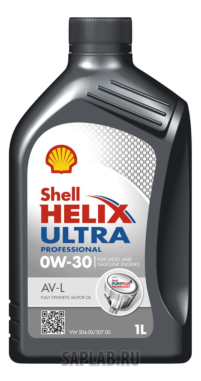 Купить SHELL 550041863 Моторное масло Shell Helix Ultra Professional AV-L 0W-30 1л