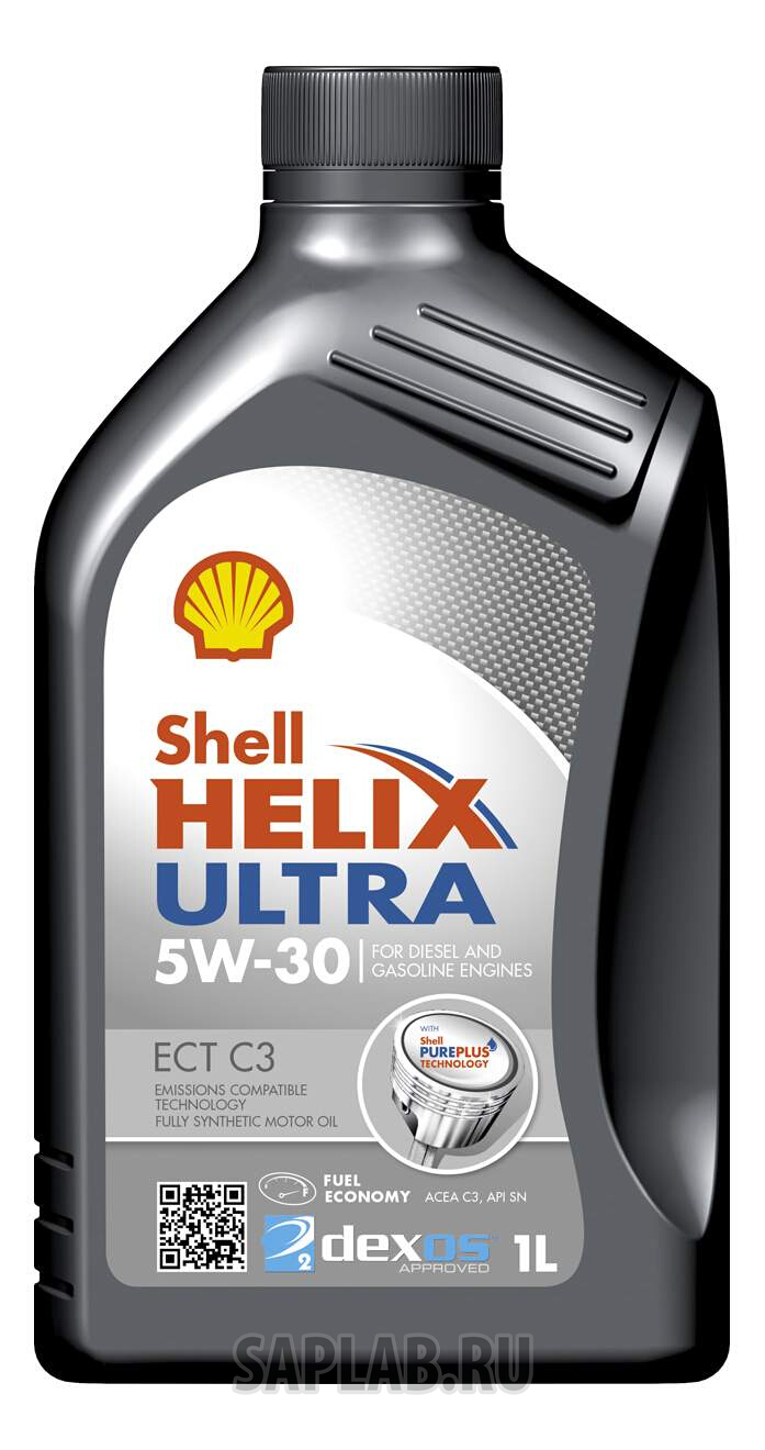 Купить SHELL 550042846 Моторное масло Shell Helix Ultra ECT 5W-30 C3 1л