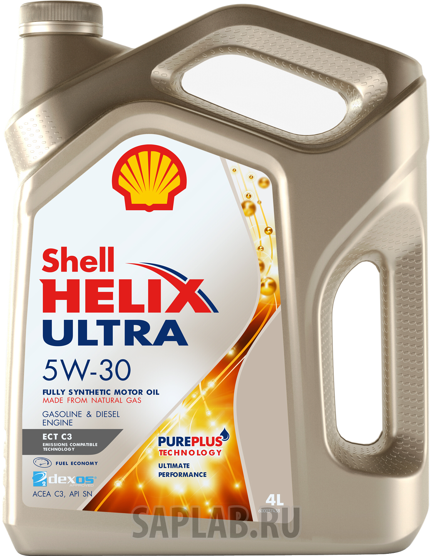 Купить SHELL 550046363 Моторное масло Shell Helix Ultra ECT SAE 5W-30 C3 4л
