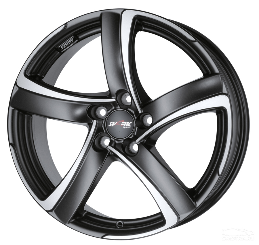 Купить Alutec WHS027597 Shark 17/7,5 ET47 Racing black front polished