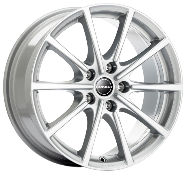 Купить Borbet WHS111369 BL5 16/7 ET40 brilliant-silber