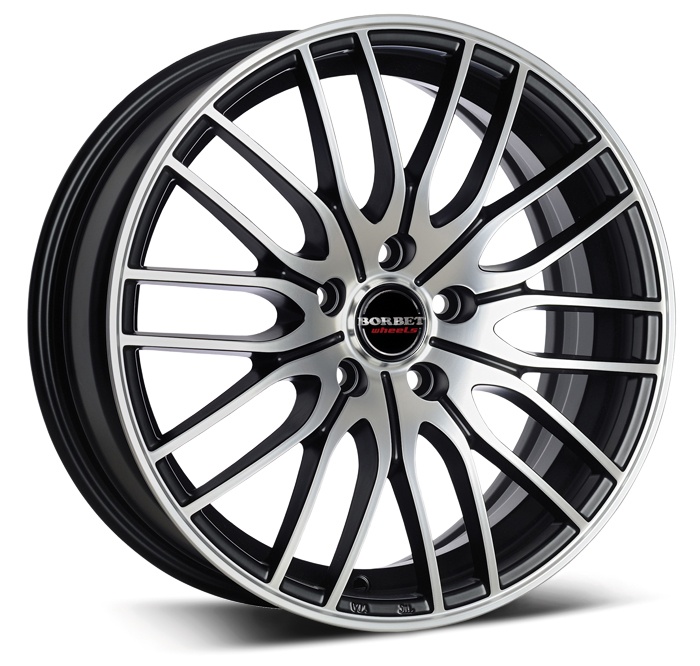 Купить Borbet WHS111356 CW4/5 17/7 ET40 Schwarz poliert matt