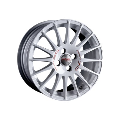 Купить Oz WHS101943 Superturismo WRC 16/7 ET42 White + red lettering