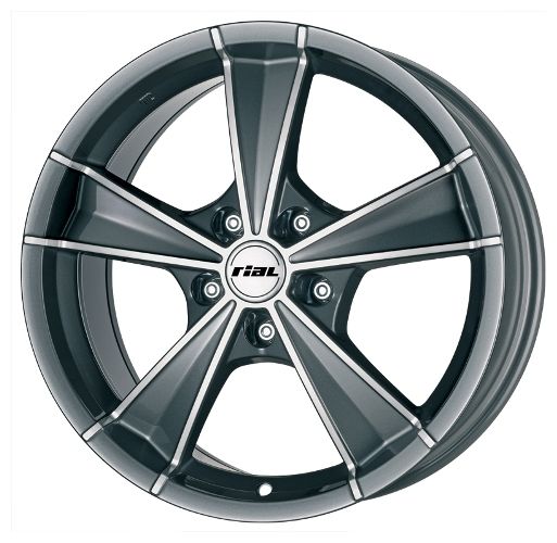 Купить Rial RO85840G529 RIAL ROMA 8.5X18 5/115 ET40 d70.2 /graphite front polished/ OPEL [RO85840G52-9]