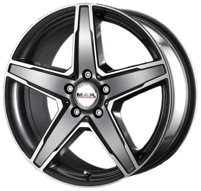 Купить Mak WHS058819 Stern 19/9,5 ET28 Gun metallic - mirror face