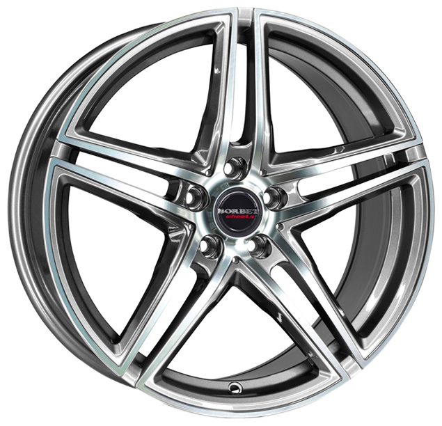 Купить Borbet WHS112474 XRT 18/8 ET35 mf graphite polished